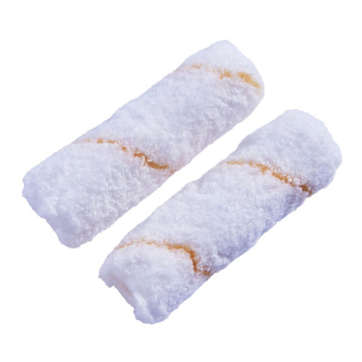 2pc 4" Short Pile (9mm) Roller Sleeve - Microfibre