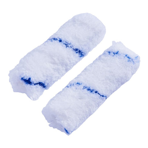 2pc 4" Medium Pile (12mm) Roller Sleeve - Microfibre