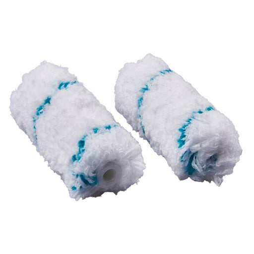 2pc 4" Long Pile (18mm) Roller Sleeve - Microfibre