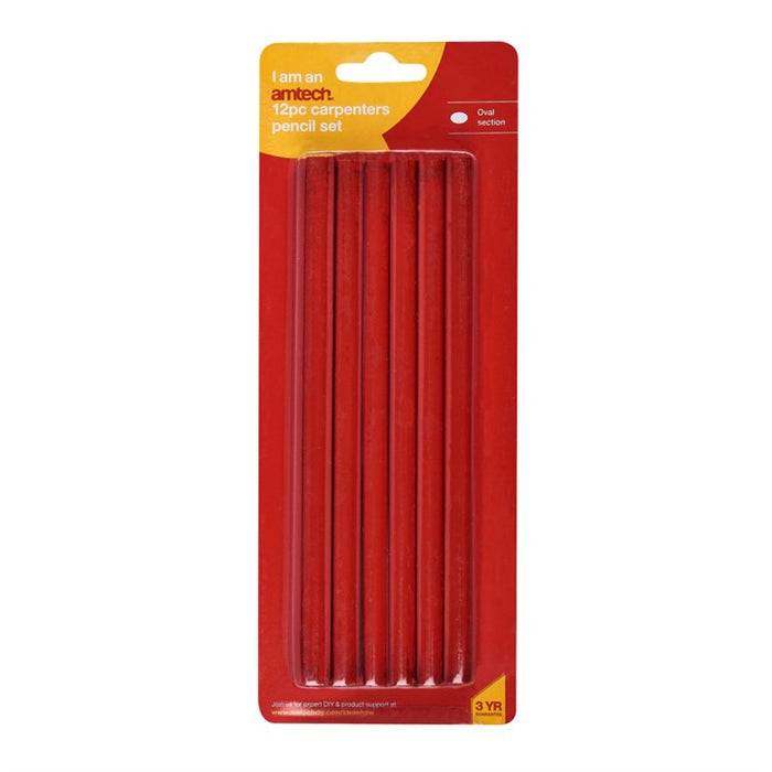 12pc Carpenter Pencil