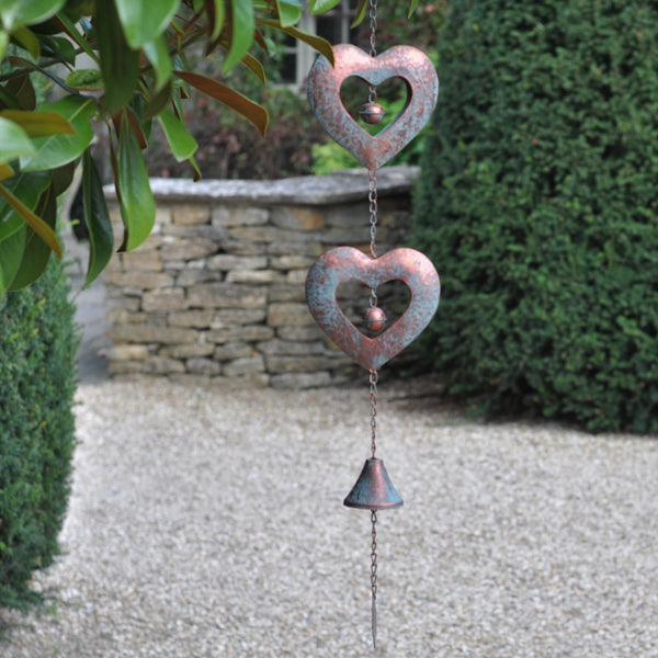 Heart Mobile Wind Chime