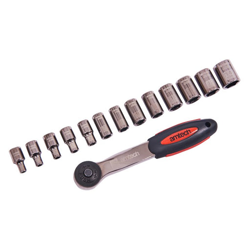 14pc 1/4" Socket Set