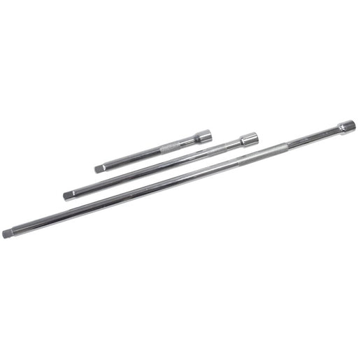 3pc 3/8" Drive Extension Bar Set