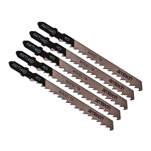 5pc Wood Jigsaw Blade Set (AMT144 D)