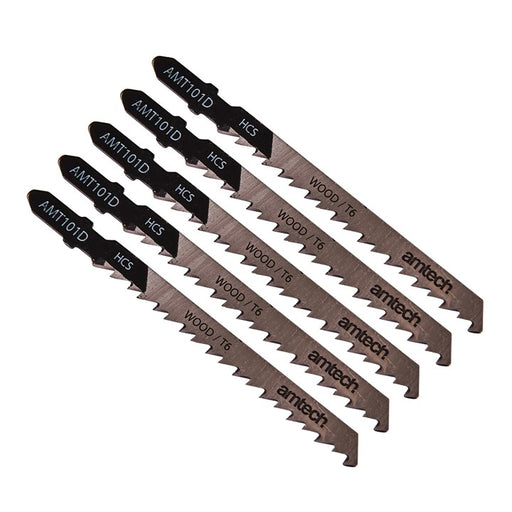 5pc Wood Jigsaw Blade Set (AMT101D)