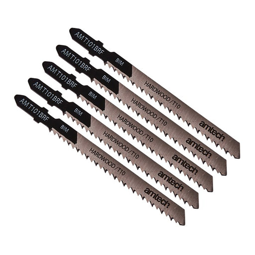 5pc Reverse Cut Wood Jigsaw Blade Set (AMT101BRF)