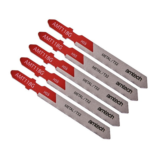 5pc Metal Jigsaw Blade Set (AMT118G )