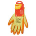 Latex Palm Coated Gloves Medium (Size: 8)