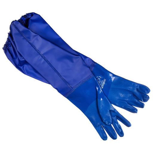 Long PVC Pond and Drain Gloves XL (Size:10)