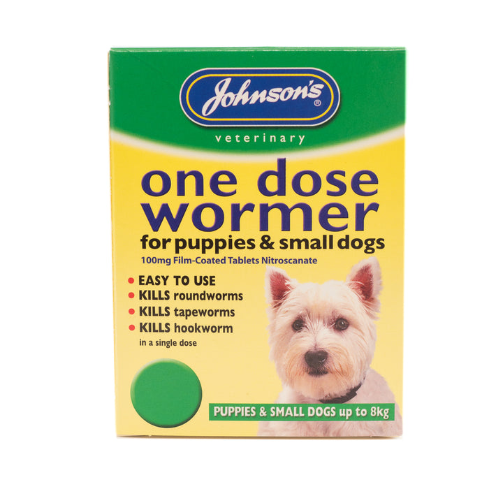 One Dose Wormer For Puppies And Small Dogs Up To 8kg
