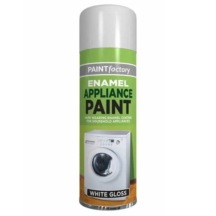 Enamel Appliance Paint - 300ml White Gloss