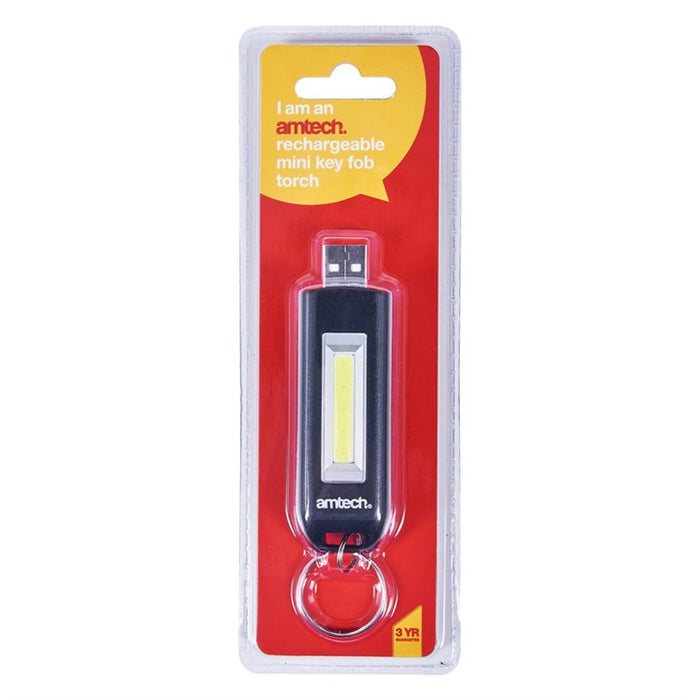 Rechargeable Mini Key Fob Torch