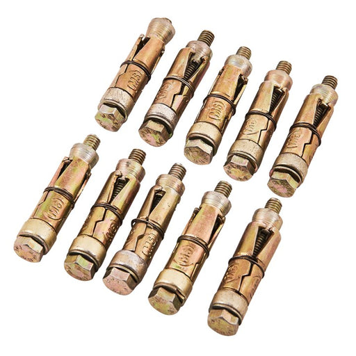 10pc M6 X 50mm Expansion Bolts