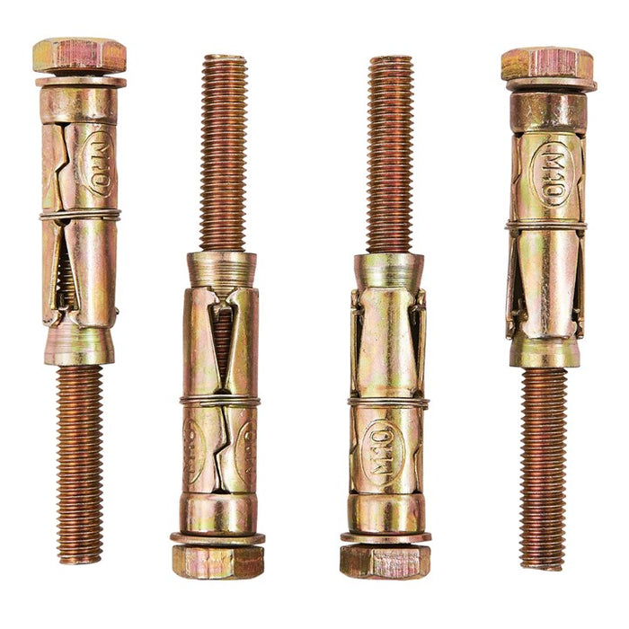 4pc M10 X 100mm Expansion Bolts