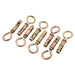 8pc 6mm Closed Hook Bolts