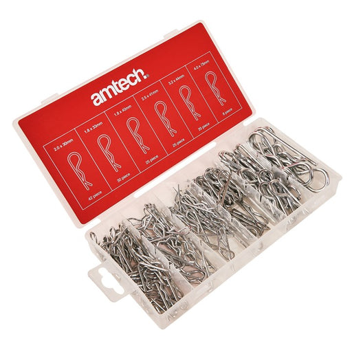 150pc Metric R Clip Assortment