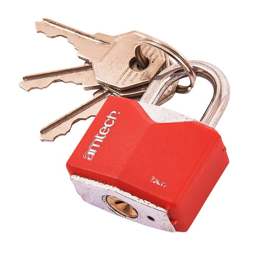 25mm Rhombic Chrome Plated Iron Padlock