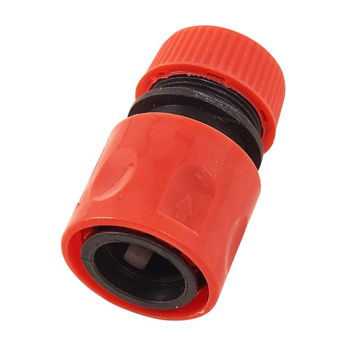 1/2'' Hose Connector With Shut Off