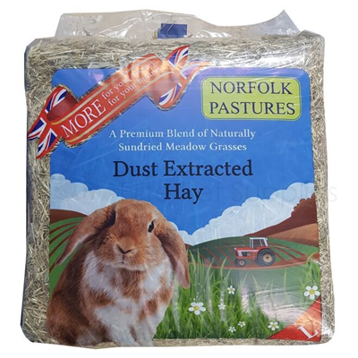 Norfolk Pastures Dust Extracted Hay Size L