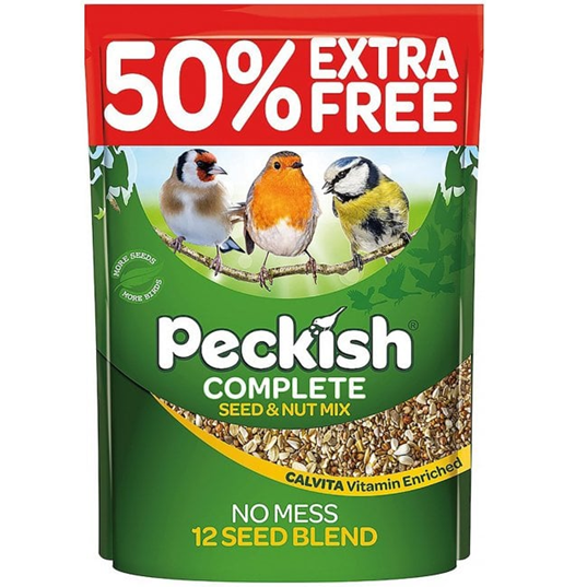 Peckish Complete Seed & Nut Mix 2kg + 50% Extra Free