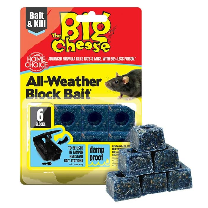 The Big Cheese All Weather Block Bait - 6 Blocks