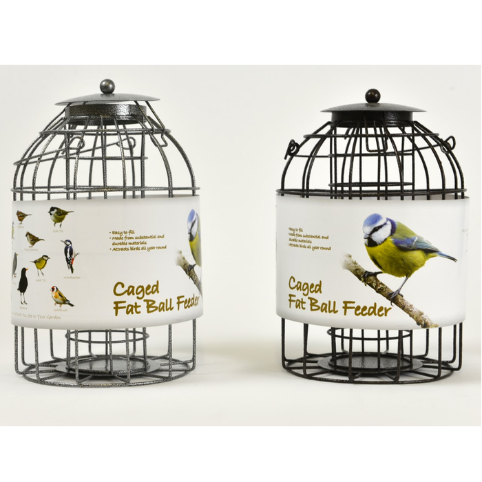 Caged Fat Ball Feeder