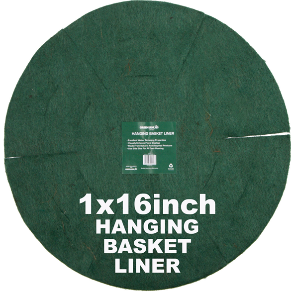 16" Hanging Basket Liner