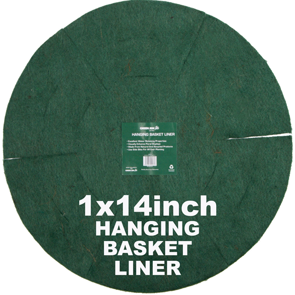 14" Hanging Basket Liner