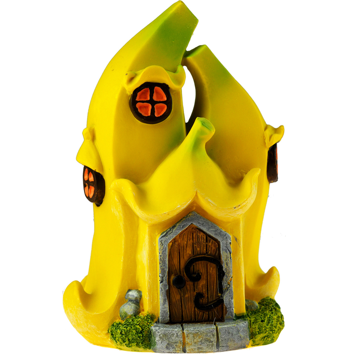 Secret Fairy Garden Banana House Ornament 19cm