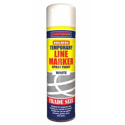 Temporary Line Marker Spray Paint - 750ml White