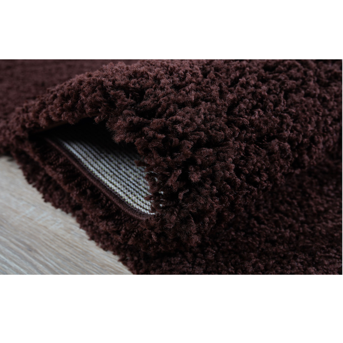 Oxford Modern Shaggy Rug - Brown