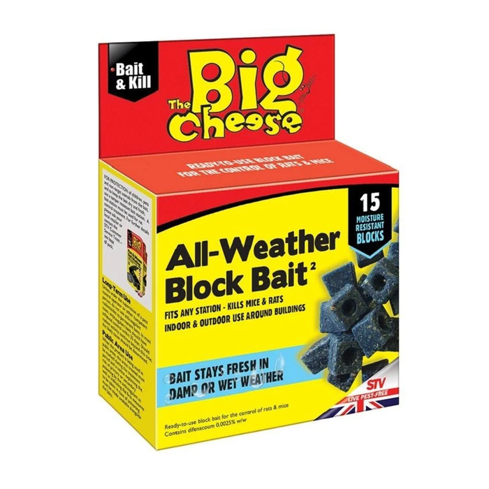 The Big Cheese All Weather Block Bait - 15 Blocks
