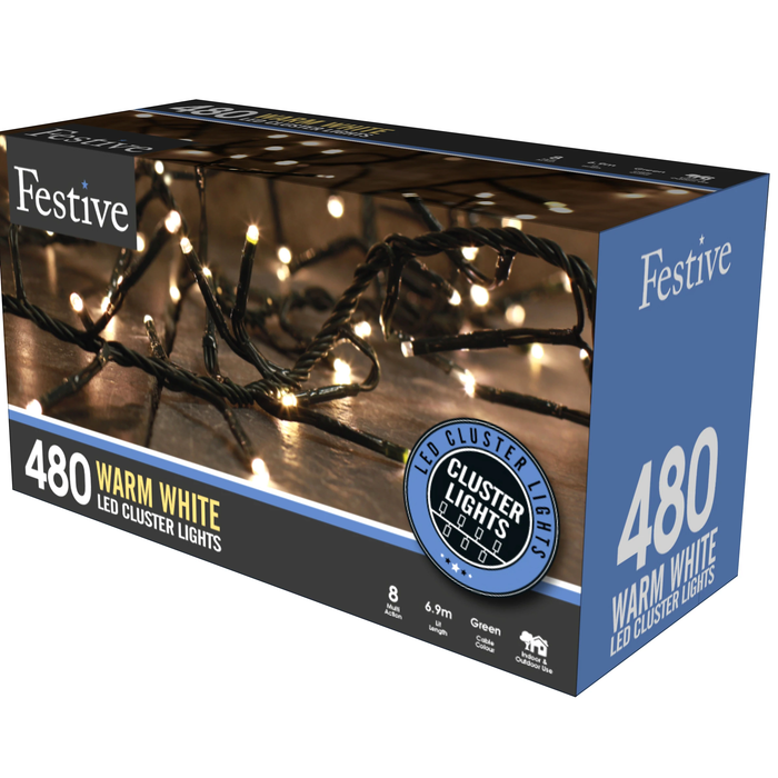 480 LED Cluster Lights