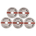 5pc 1.2mm X115mm Metal Cutting Discs