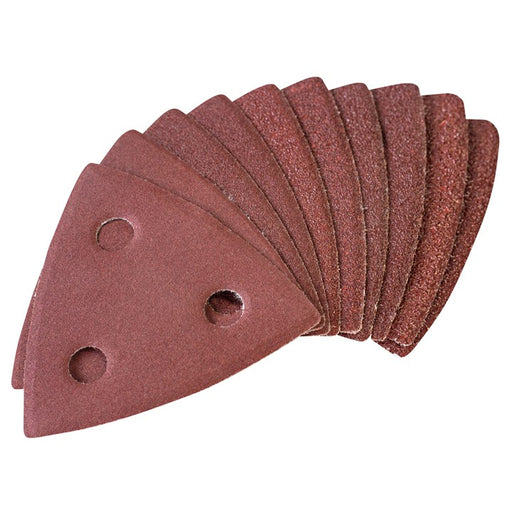 10pc Aluminium Oxide Assorted Sanding Sheets  (With Dust Extraction)