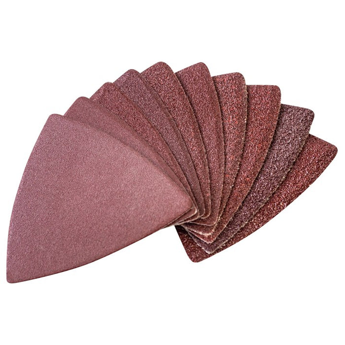 10pc Aluminium Oxide Assorted Sanding Sheets