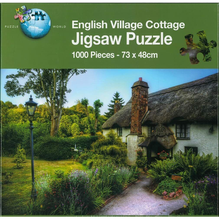 1000 Pieces English Village Cottage Puzzle