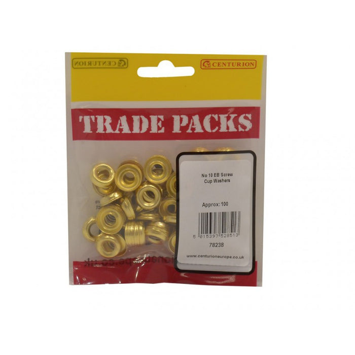 Screw Cup Washers - EB - No 10 (100 PK)