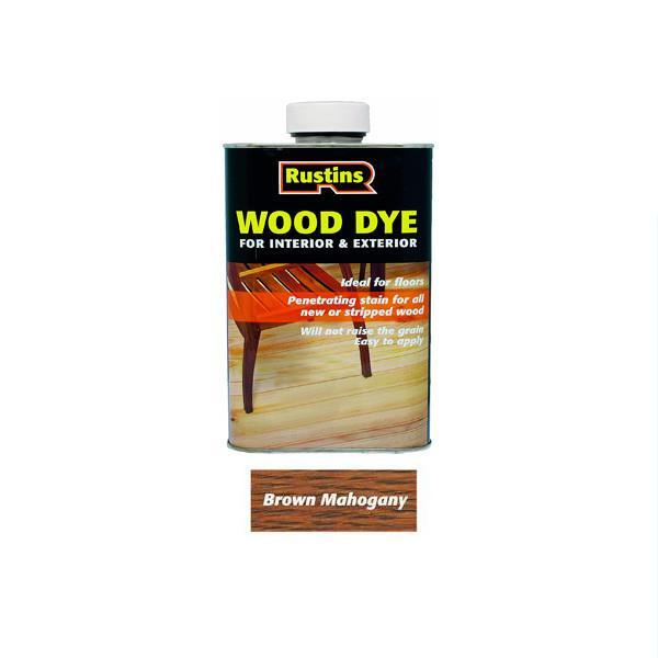 Wood Dye - 250ml Brown Mahogany