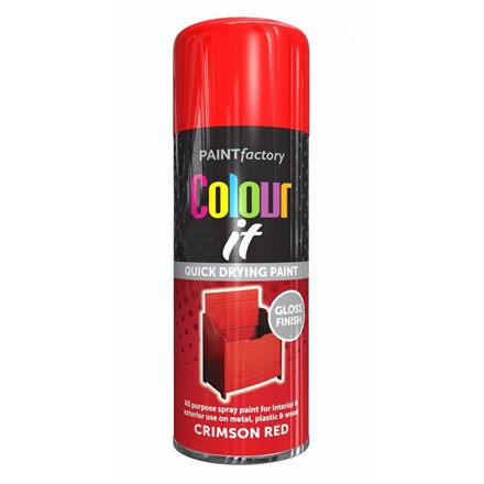 Spray Paint - 400ml Crimson Red