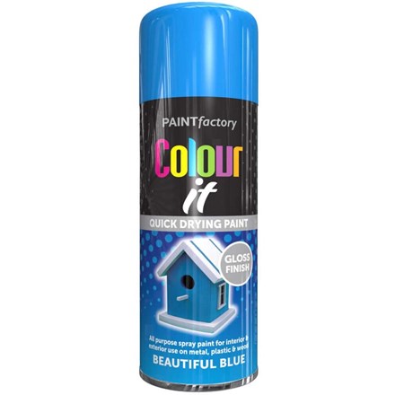 Spray Paint - 400ml Beautiful Blue