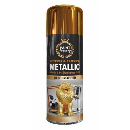 Metallic Spray Paint - 400ml Deep Copper