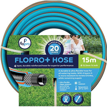 Flopro+ Garden Hose Pipe 15 m