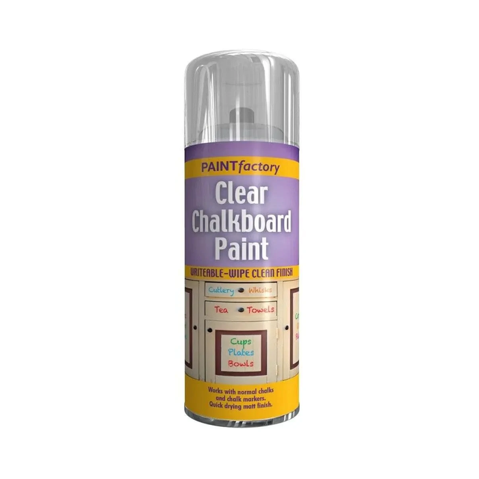 Chalkboard Spray Paint - 400ml Clear