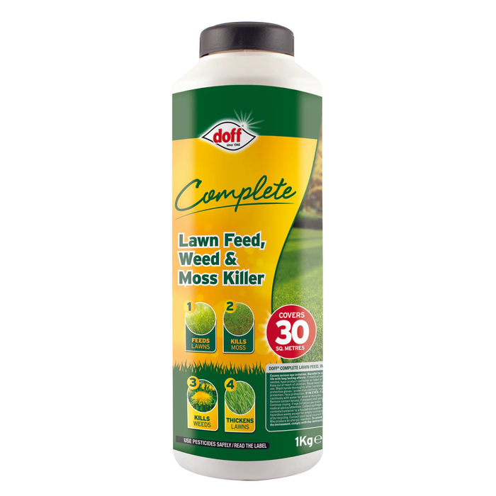 Lawn Feed, Weed & Moss Killer - 1kg