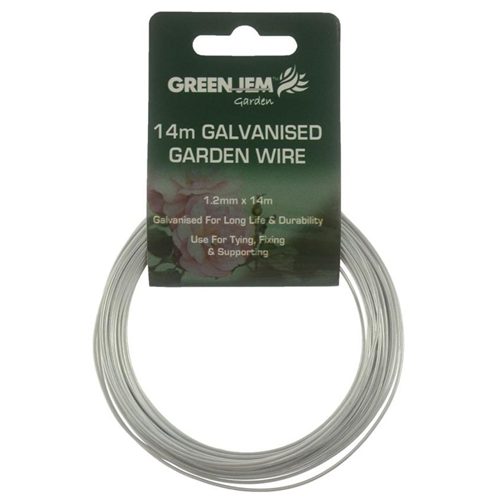 14m Galvanised Garden Wire