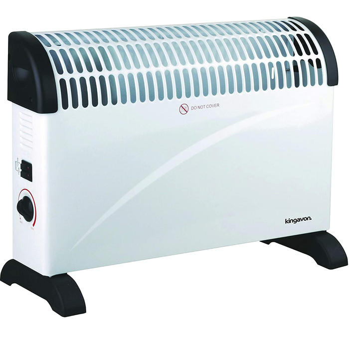 2kW White Convector Heater