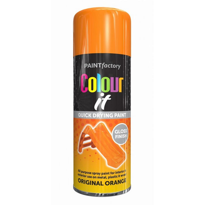 Spray Paint- 400ml Original Orange