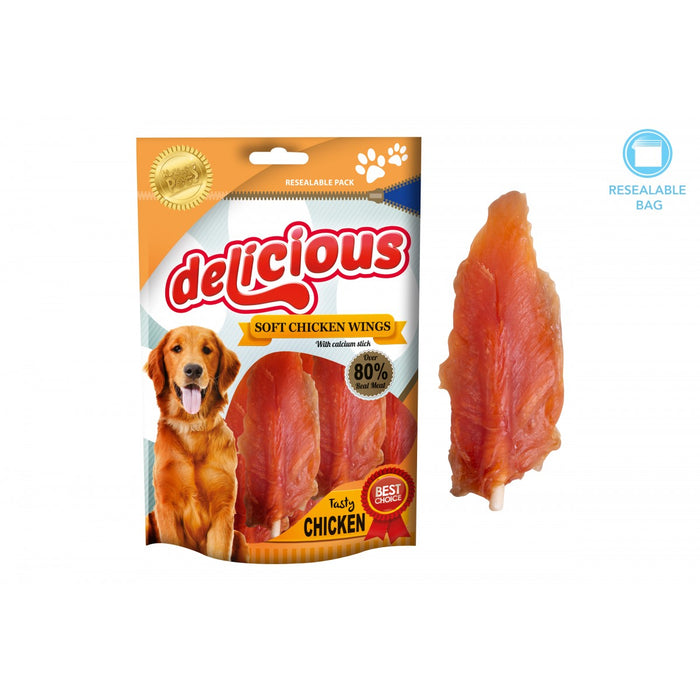 Delicious Soft Chicken Wings 4 Pack