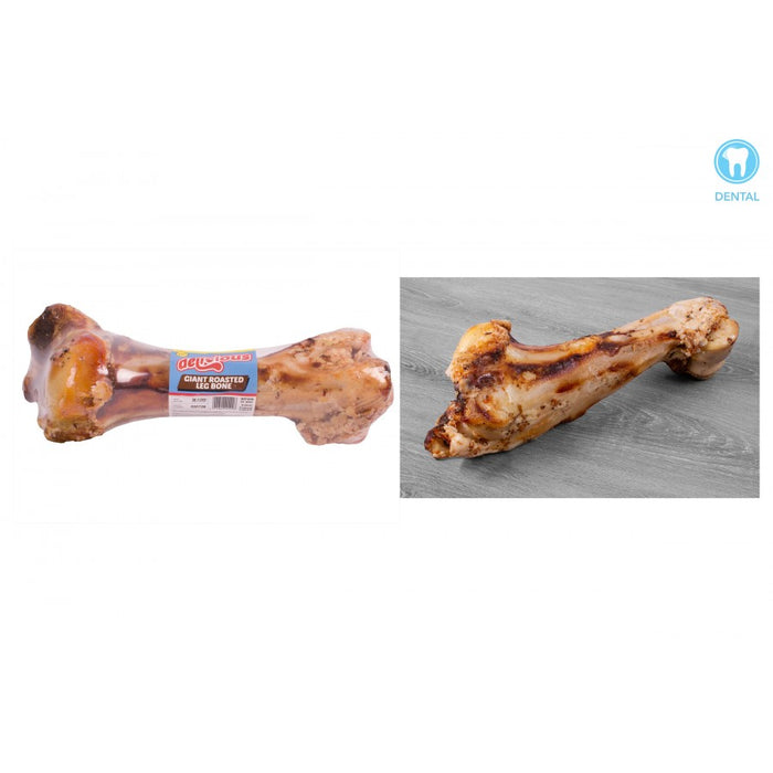 Delicious Giant Roasted Leg Bone
